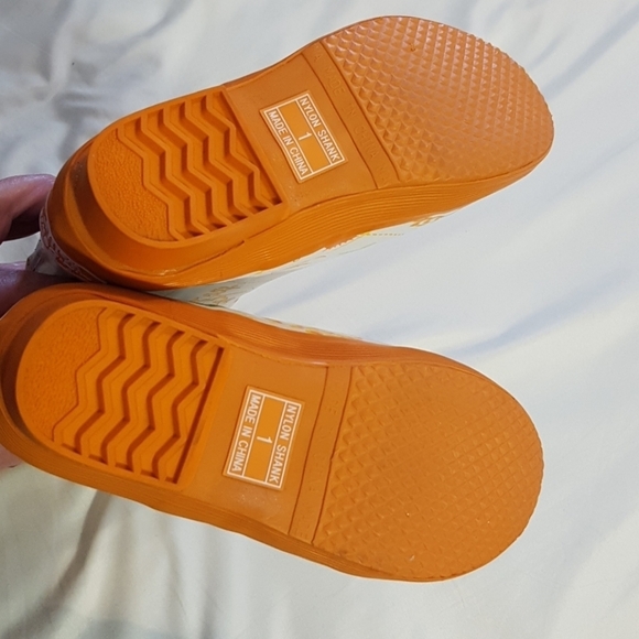 L.L. Bean Water boots Wellies fish design puddle rain boots - Picture 6 of 7